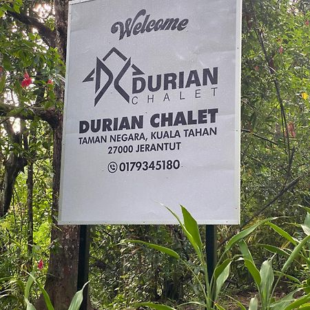 Durian Chalet Куала Тахан Екстериор снимка