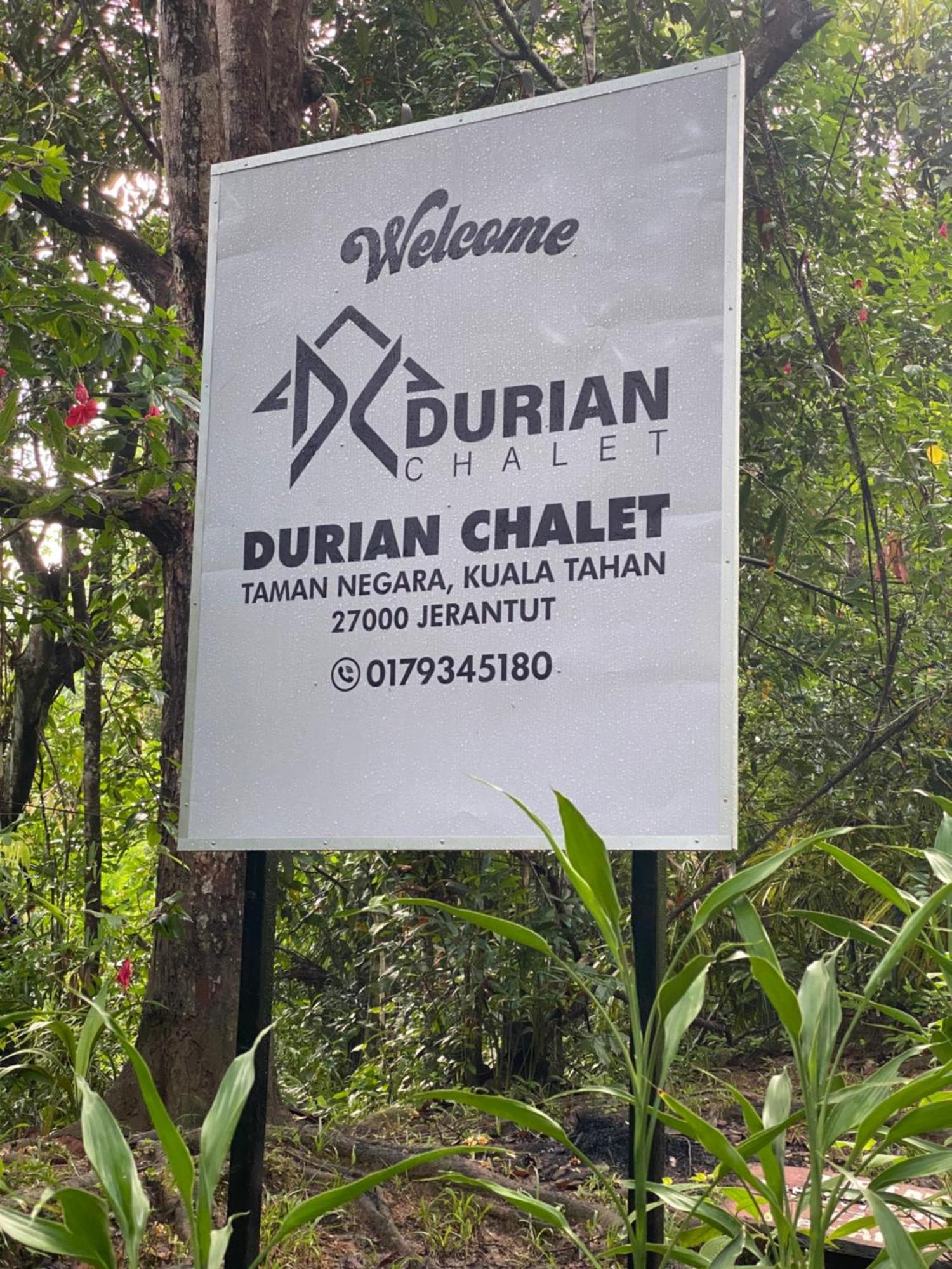 Durian Chalet Куала Тахан Екстериор снимка